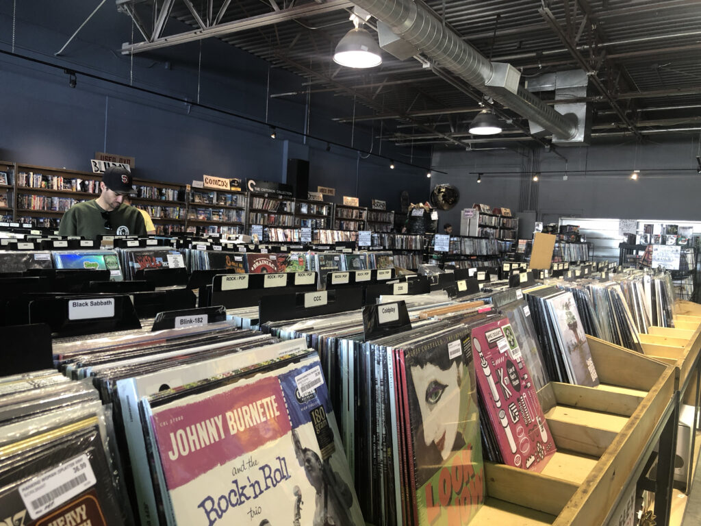 Graywhale entertainment record store salt lake city