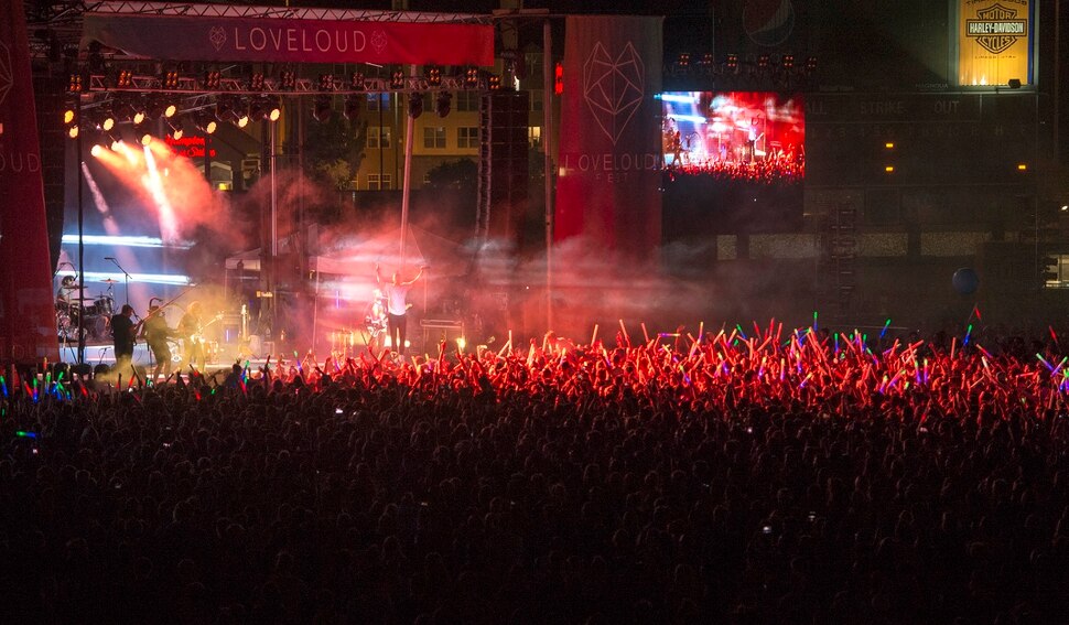 LoveLoud Festival at Usana Amphitheater