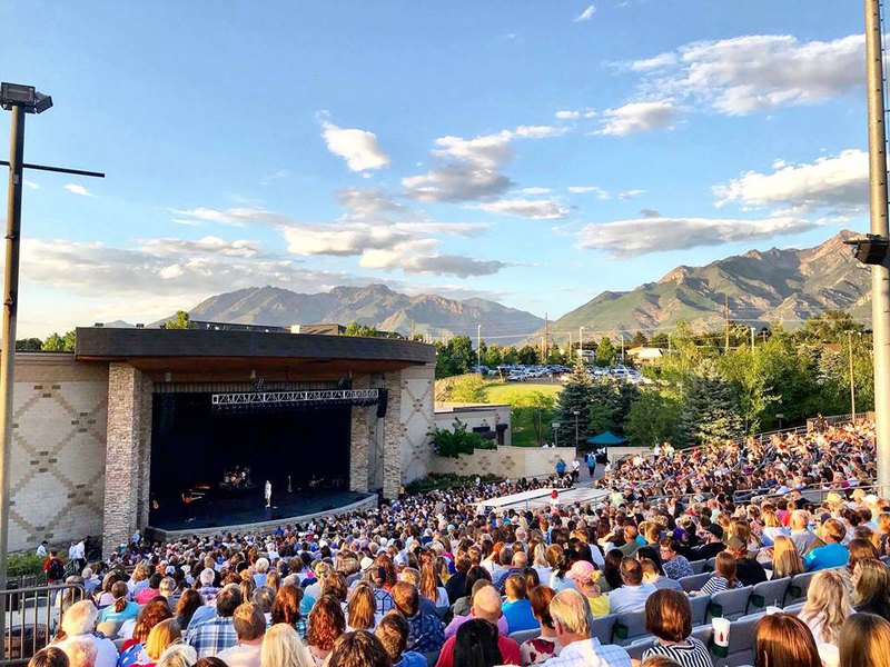 Sandy Amphitheater Outdoor Concerts in Utah